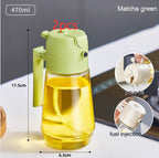 470ML 2-in-1 Glass Oil & Vinegar Sprayer