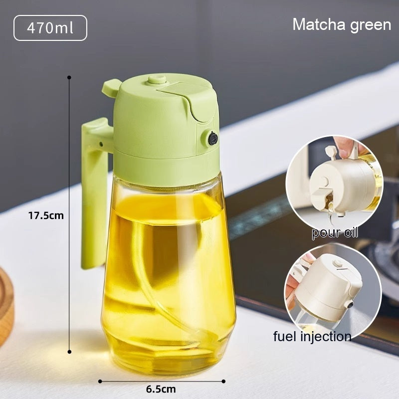 470ML 2-in-1 Glass Oil & Vinegar Sprayer