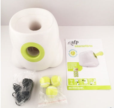Dog Pet Automatic Interactive Ball Launcher - Styloqs