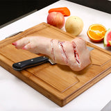 Whole bamboo bamboo carbonization process cutting board cutting board - Styloqs