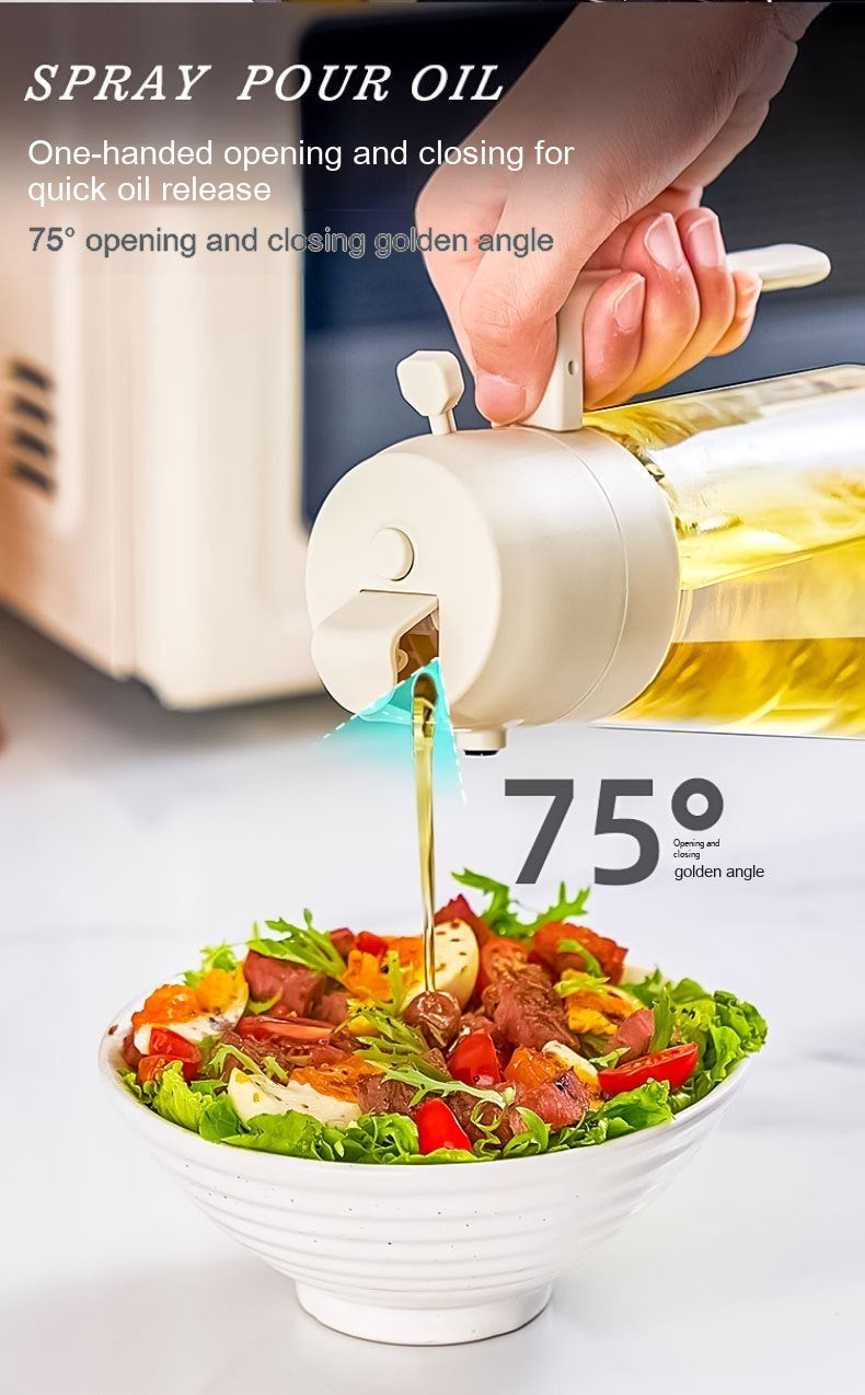 470ML 2-in-1 Glass Oil & Vinegar Sprayer