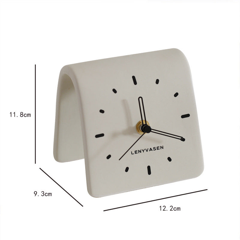 Creative Ceramic Table Clock