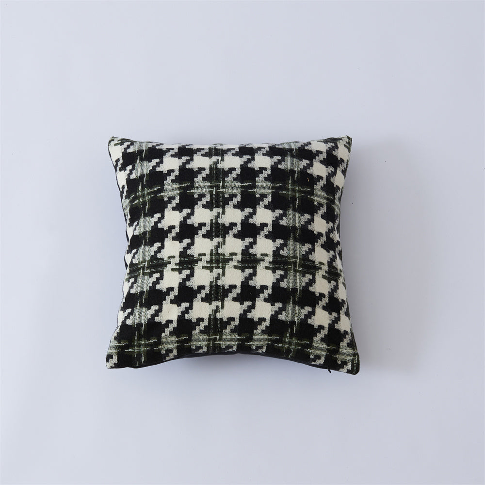 Black & White Checkerboard Pillowcase