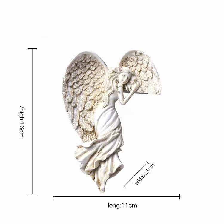 Nordic Angel Resin Décor
