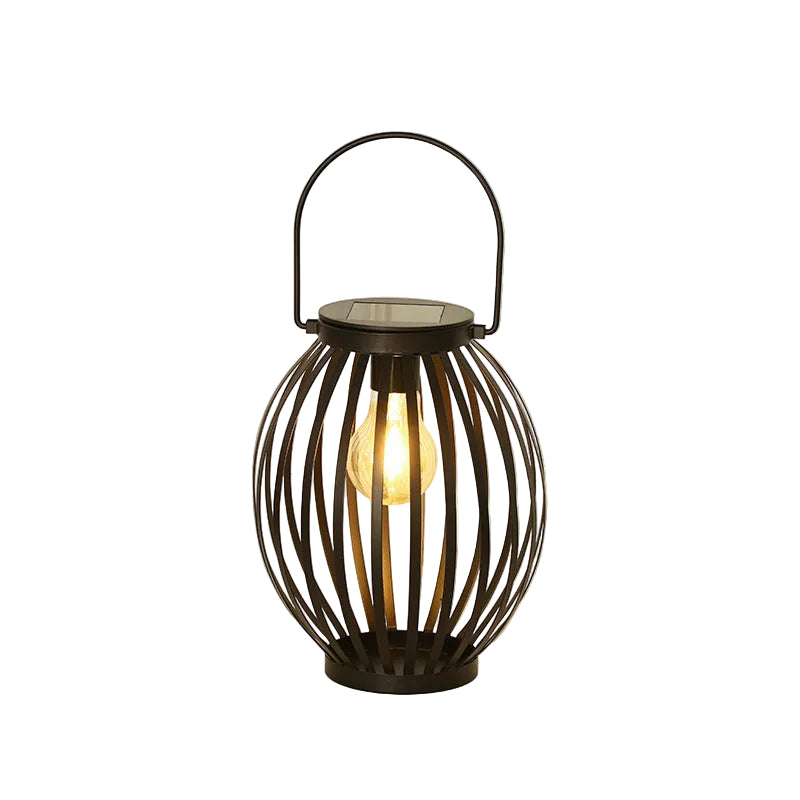 Solar Outdoor Iron Lawn Lamp
