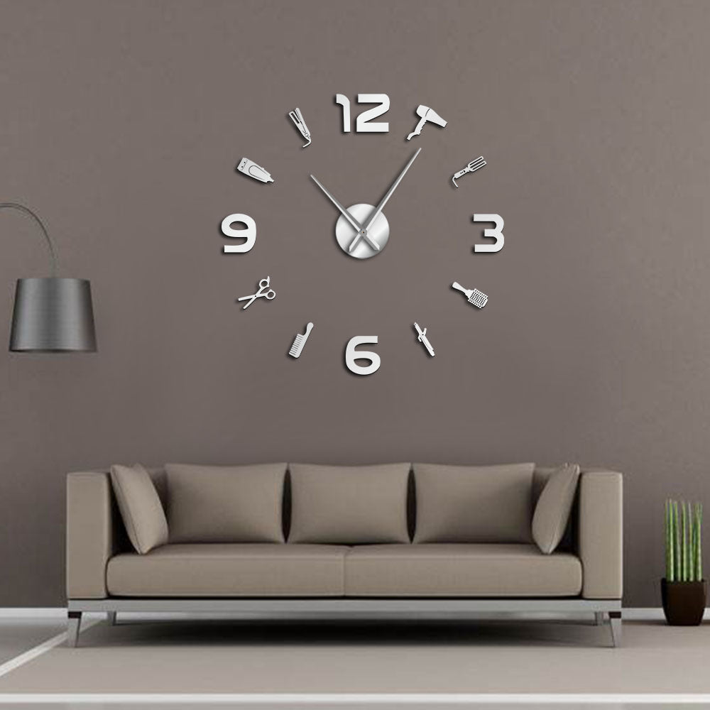 Wall Sticker Clock for Home Décor