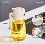 470ML 2-in-1 Glass Oil & Vinegar Sprayer