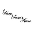 Home Sweet Home Carved Wall Sticker