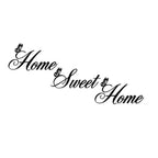 Home Sweet Home Carved Wall Sticker