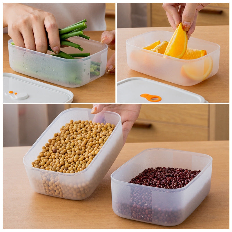 New Best Selling Refrigerator Organizer Sealed Storage Box Set - Styloqs