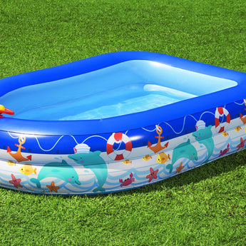 Boat Type Sunshade Pool Children's Paddling Pool Swimming Pool - Styloqs