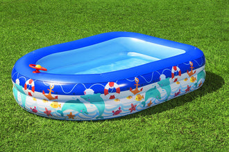 Boat Type Sunshade Pool Children's Paddling Pool Swimming Pool - Styloqs