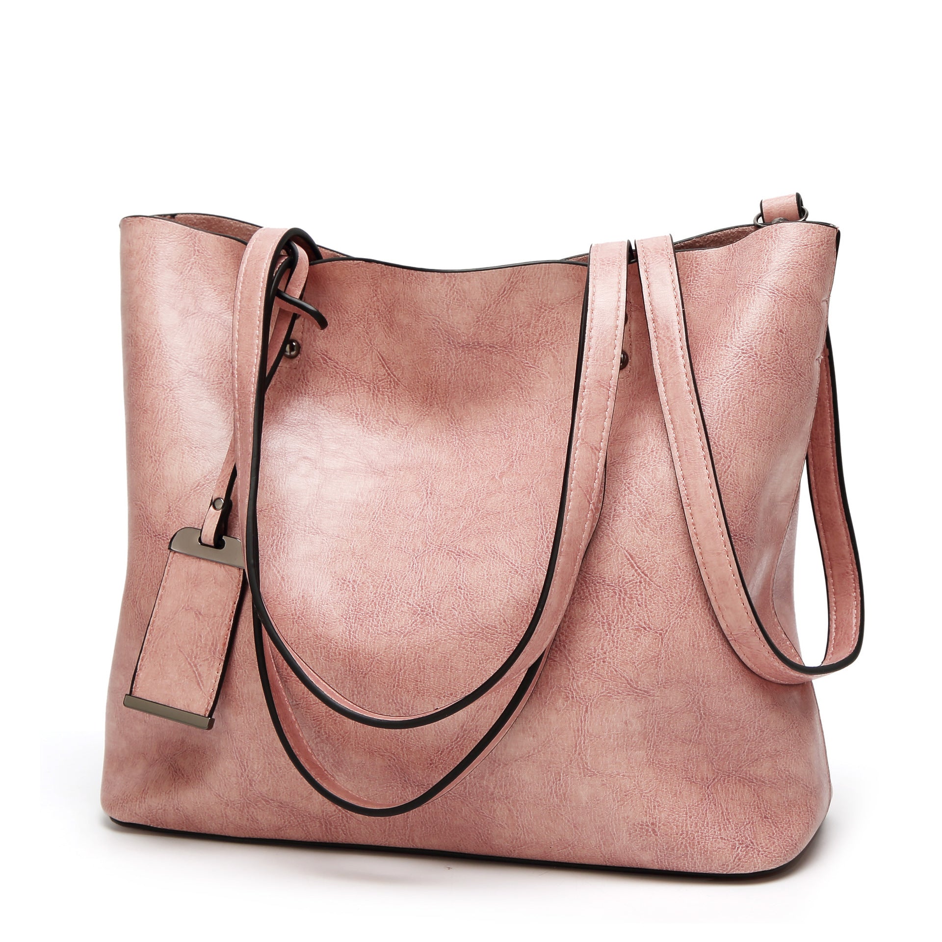 Wholesale 2021 New European And American Bag Shoulder Bag Foreign Trade Bag Amazon Hot Oil Leather Bag Crossbody Bag - Styloqs