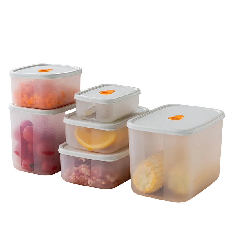 New Best Selling Refrigerator Organizer Sealed Storage Box Set - Styloqs