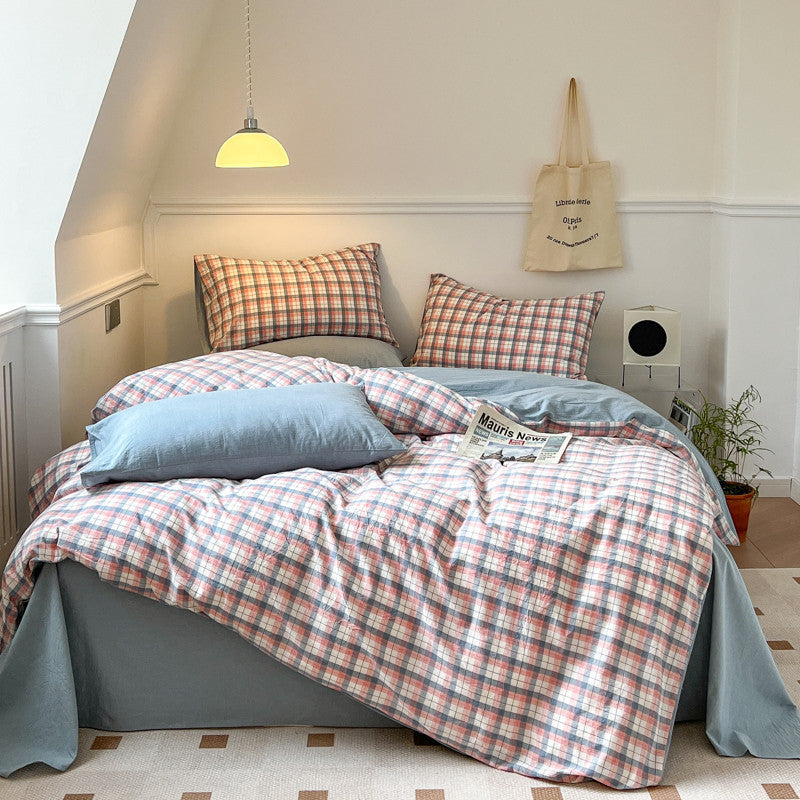 Washed Cotton Bed Sheets