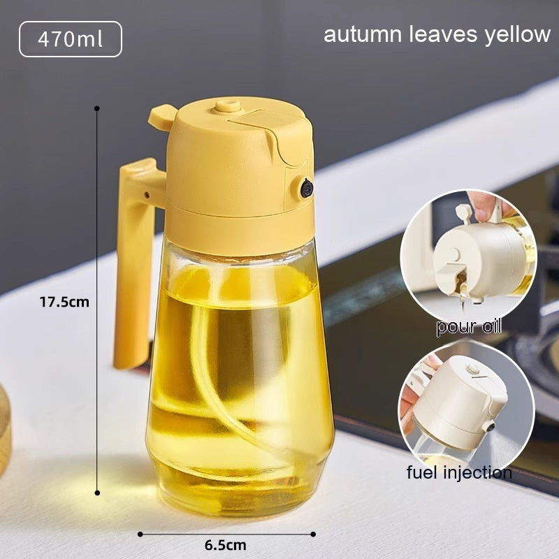 470ML 2-in-1 Glass Oil & Vinegar Sprayer