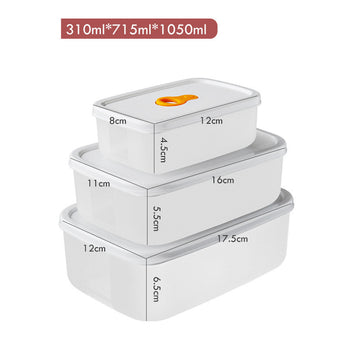 New Best Selling Refrigerator Organizer Sealed Storage Box Set - Styloqs