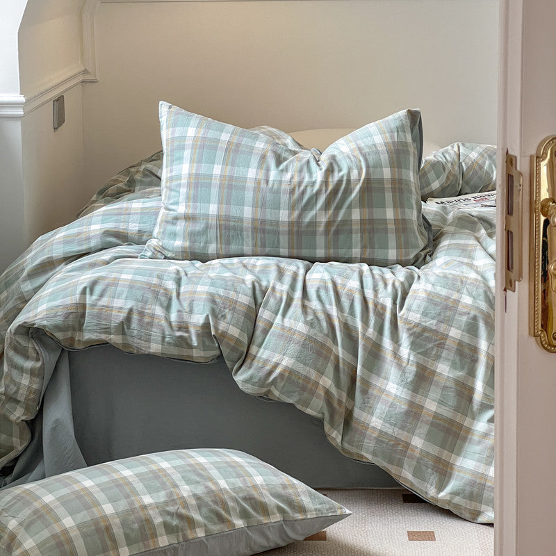 Washed Cotton Bed Sheets