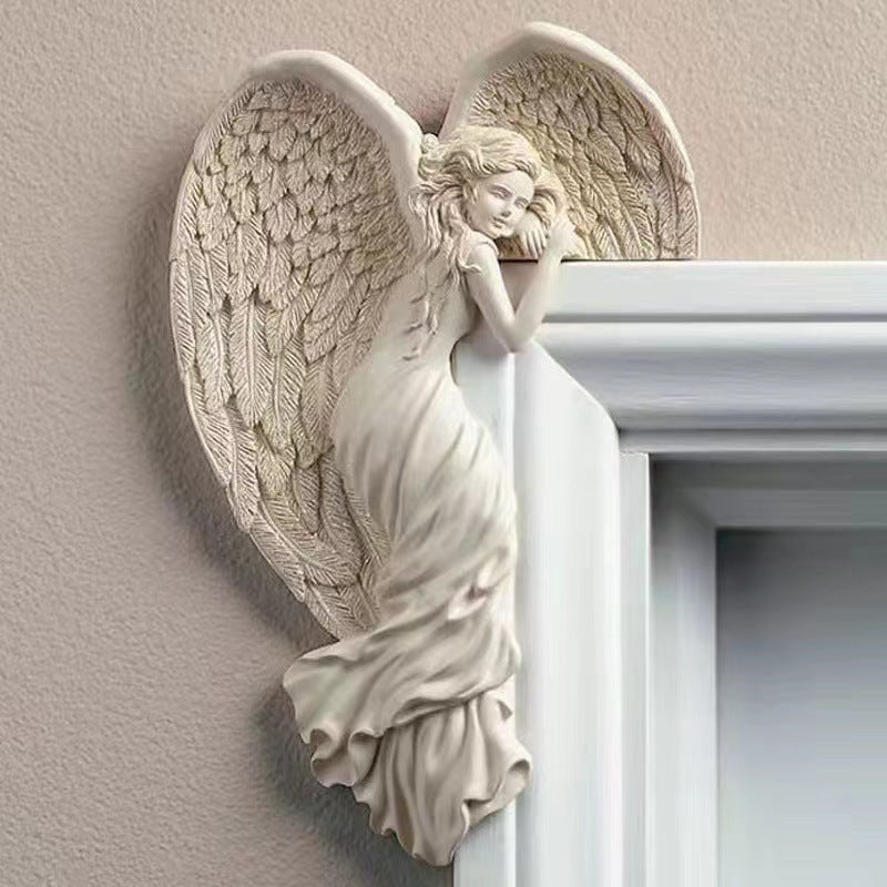 Nordic Angel Resin Décor