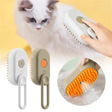 Cat Steam Brush Steamy Dog Brush 3 In 1 Electric Spray Cat Hair Brushes For Massage Pet Grooming Comb Hair Removal Combs Pet Products - Styloqs