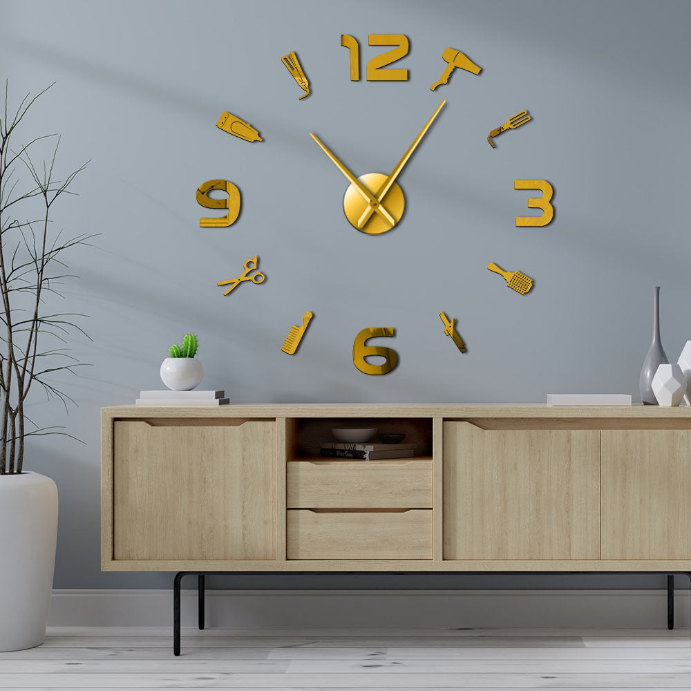 Wall Sticker Clock for Home Décor