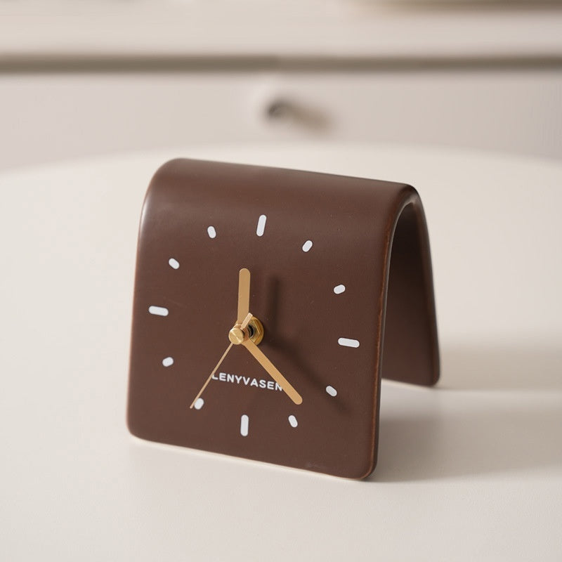 Creative Ceramic Table Clock