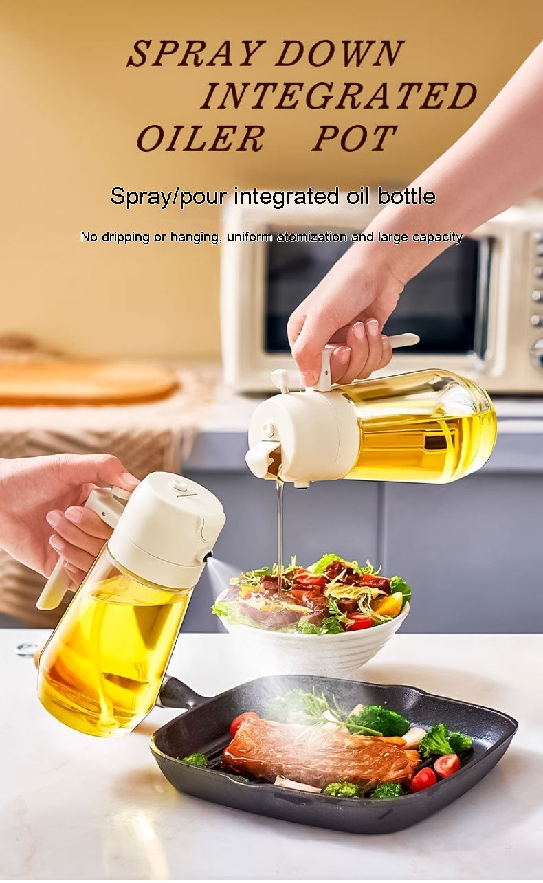 470ML 2-in-1 Glass Oil & Vinegar Sprayer