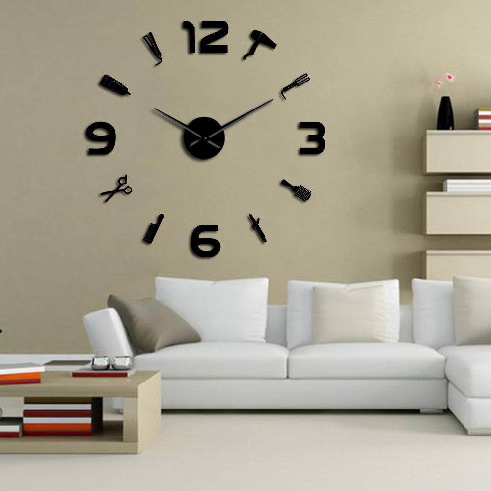 Wall Sticker Clock for Home Décor