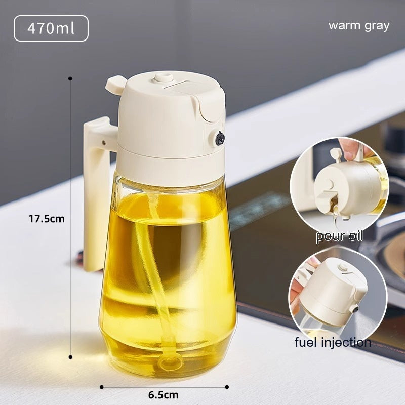 470ML 2-in-1 Glass Oil & Vinegar Sprayer