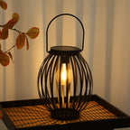Solar Outdoor Iron Lawn Lamp