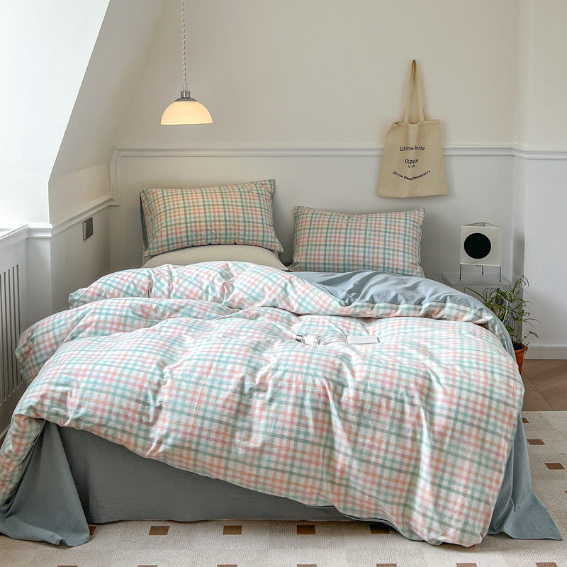 Washed Cotton Bed Sheets