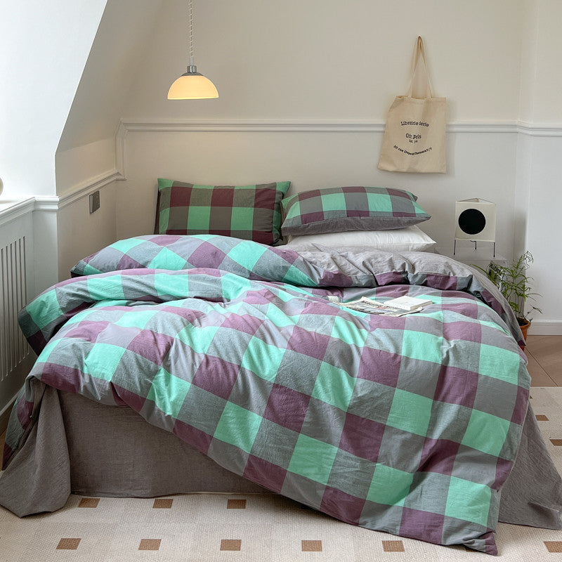 Washed Cotton Bed Sheets