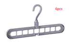 Plastic Clothes Hanger with Hook