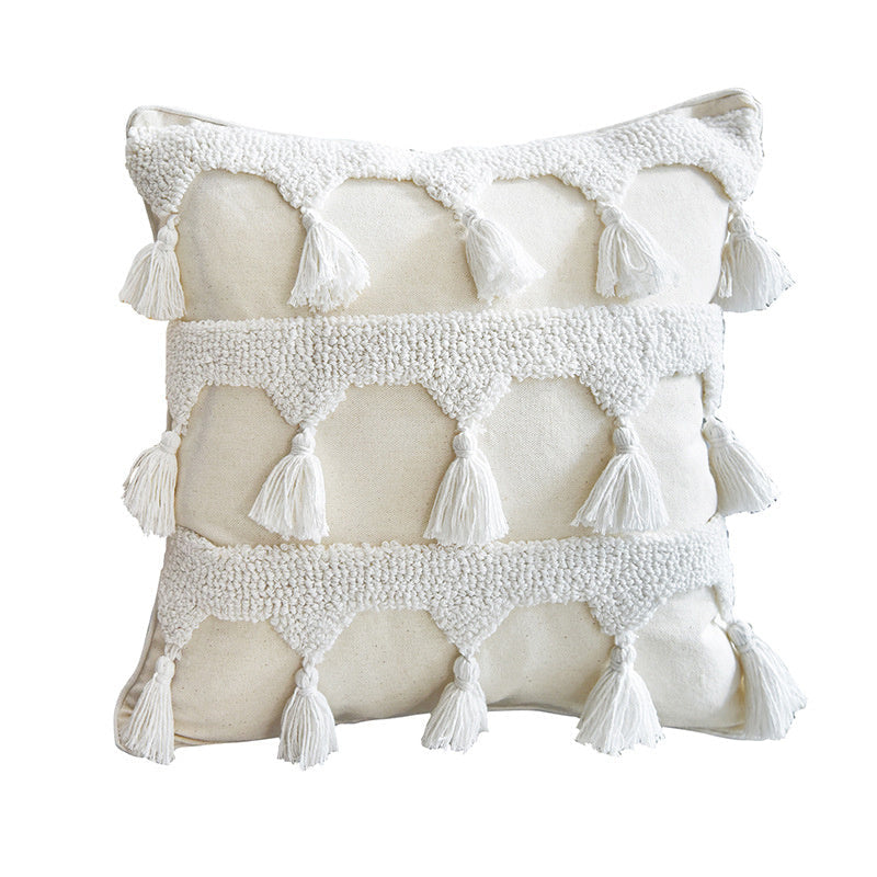 Nordic Moroccan Tufted Pillowcase