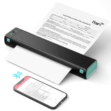 A4 Portable Printers Wireless For Travel Bluetooth Thermal Printer, Suitable For Mobile Office,Support Tattoo Paper Phomemo M08F - Styloqs