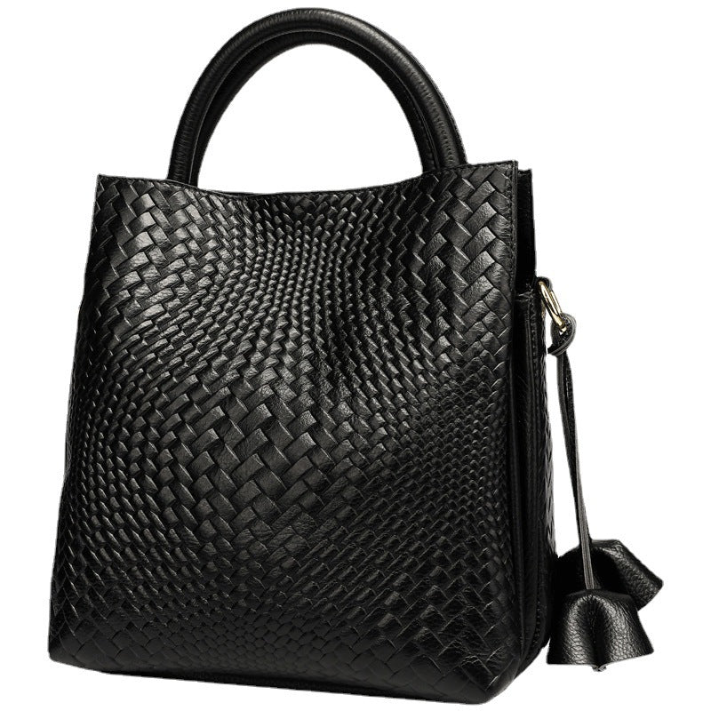 Qiandian Large Leather Women’s Handbag