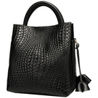 Qiandian Large Leather Women’s Handbag