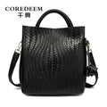 Qiandian Large Leather Women’s Handbag