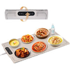 New Multifunctional Heating Insulation Board Foldable Flexible Silicone Household Dining Table Hot Dish Warm Cutting Board Cross-border Wholesale