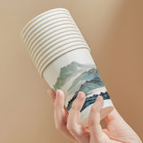 Disposable Cup Paper Cup Thickened Durable Household Commercial Office Cup Coffee Cup Clivia A Generation Of Hair - Styloqs