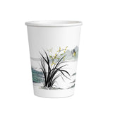 Disposable Cup Paper Cup Thickened Durable Household Commercial Office Cup Coffee Cup Clivia A Generation Of Hair - Styloqs