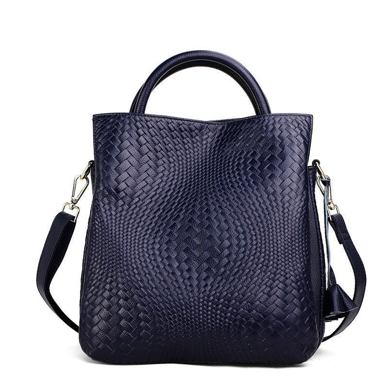 Qiandian Large Leather Women’s Handbag