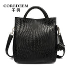 Qiandian Large Leather Women’s Handbag