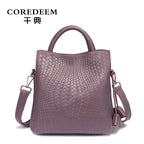Qiandian Large Leather Women’s Handbag
