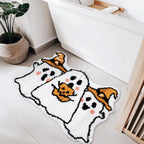 American-Style Halloween Ghost Cashmere Mat