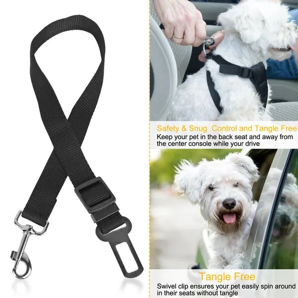 Premium Dog Travel Bundle — 71" Ramp, Seat Belts & Waterproof Cover
