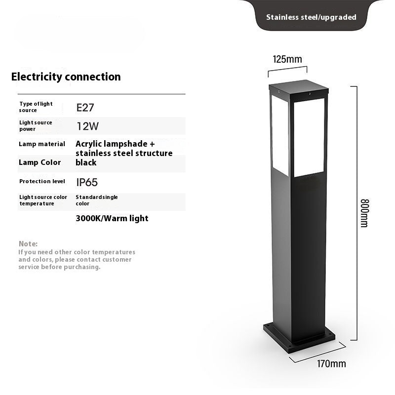 Outdoor Waterproof Lawn Lamp