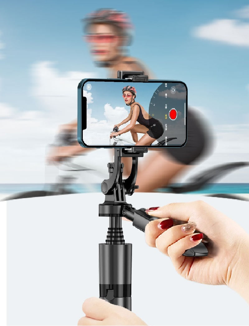 360 Auto Face Tracking Gimbal AI Smart Gimbal Face Tracking Auto Phone Holder For Smartphone Video Vlog Live Stabilizer Tripod - Styloqs