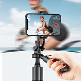 360 Auto Face Tracking Gimbal AI Smart Gimbal Face Tracking Auto Phone Holder For Smartphone Video Vlog Live Stabilizer Tripod - Styloqs