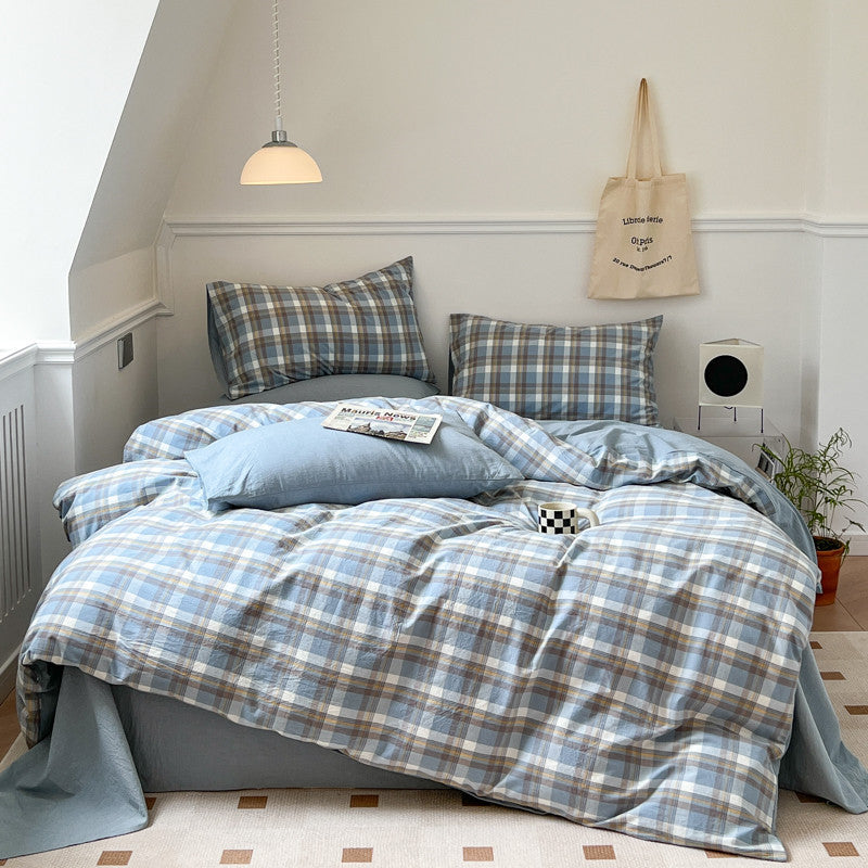 Washed Cotton Bed Sheets